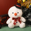 Adorable Festive Snowman Plushie Doll with Top Hat | Soft Holiday Room & Sofa Decor