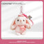 Adorable Kawaii Fluffy Lop-Eared Rabbit Plushie Keyring | Cute Bag Accessory