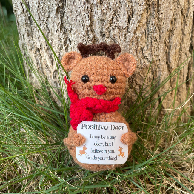Handmade Positive Deer Hover Image