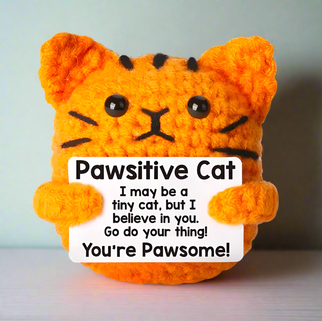 Handmade Pawsitive Cat Hover Image
