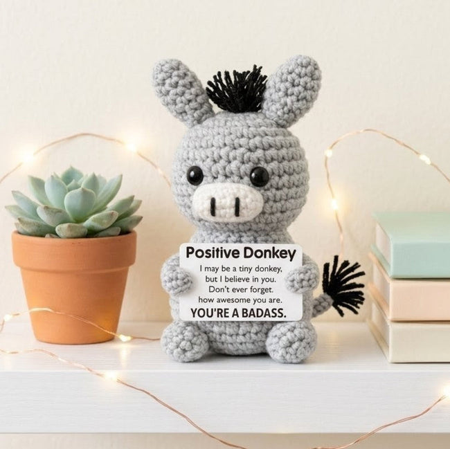 Handmade Positive Donkey Hover Image