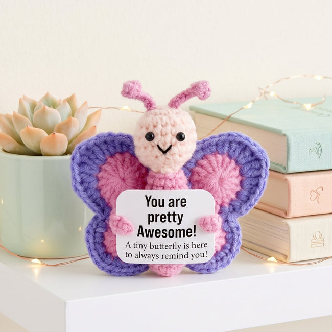 Handmade Emotional Support Butterfly Betty Hover Image