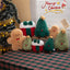 Adorable Festive Christmas Tree Plushie with Legs | Soft Winter Room & Sofa Decor