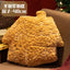 Adorable Festive Gingerbread House Cushion | Soft Winter Holiday Sofa Decor