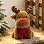 Adorable Festive Christmas Elk Plushie | Soft Winter Holiday Room Decor