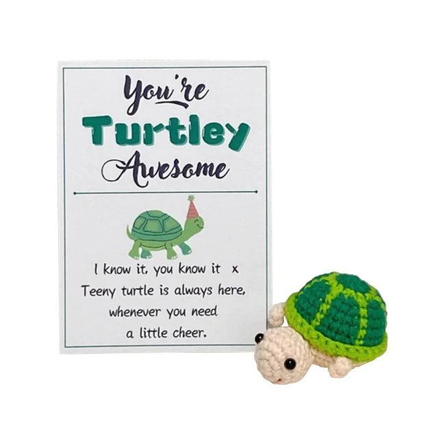 Handmade You Are Turtley Awesome Teeny Turtle Main Image
