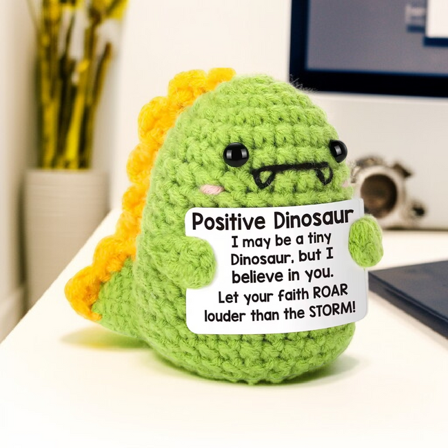 Handmade Positive Dinosaur Hover Image