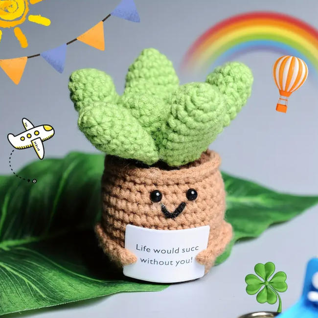 Handmade Life Would Suck Without You Succulent Hover Image