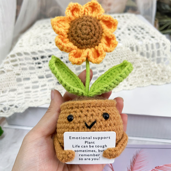 Handmade Emotional Support Sunflower Plant Main Image