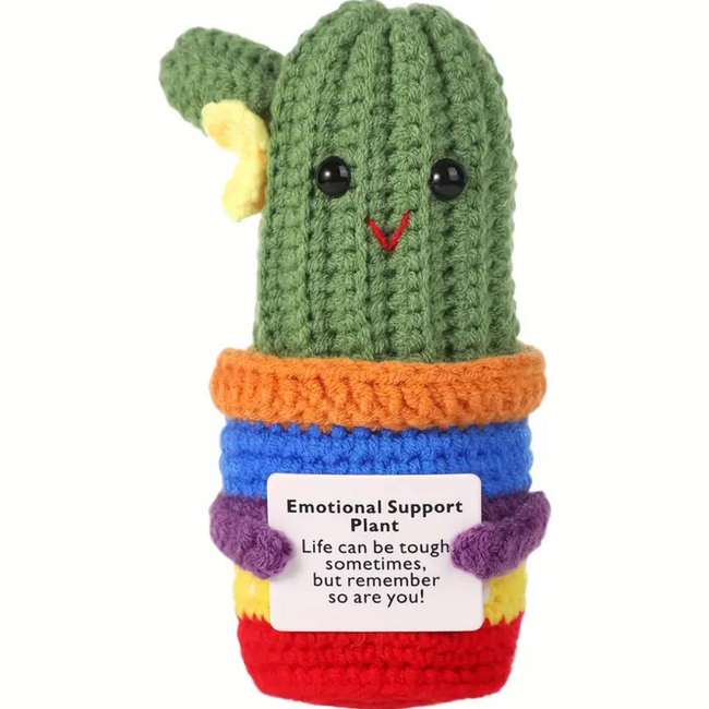 Handmade Emotional Support Plant Cactus Main Image