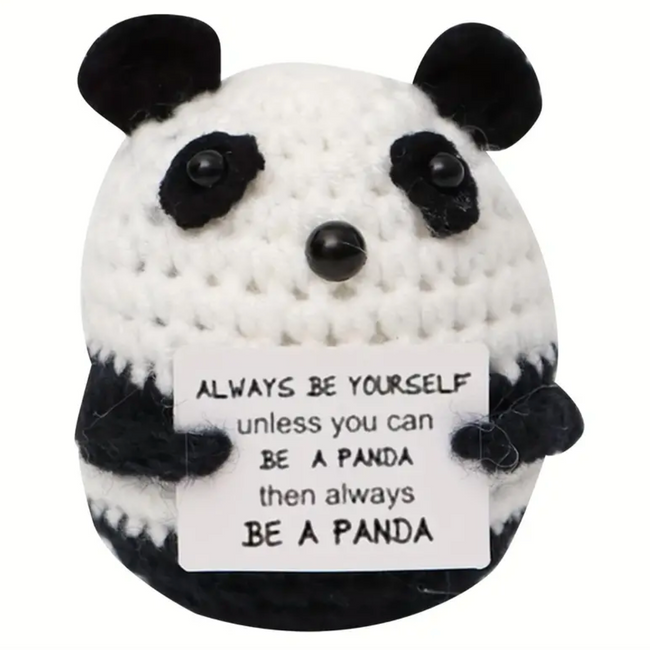 Handmade Always Be Yourself Panda Main Image