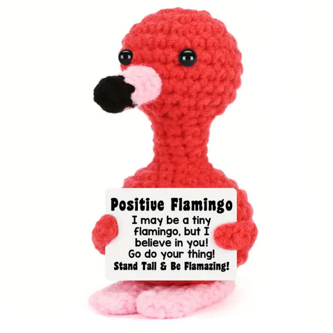 Handmade Positive Flamingo Main Image