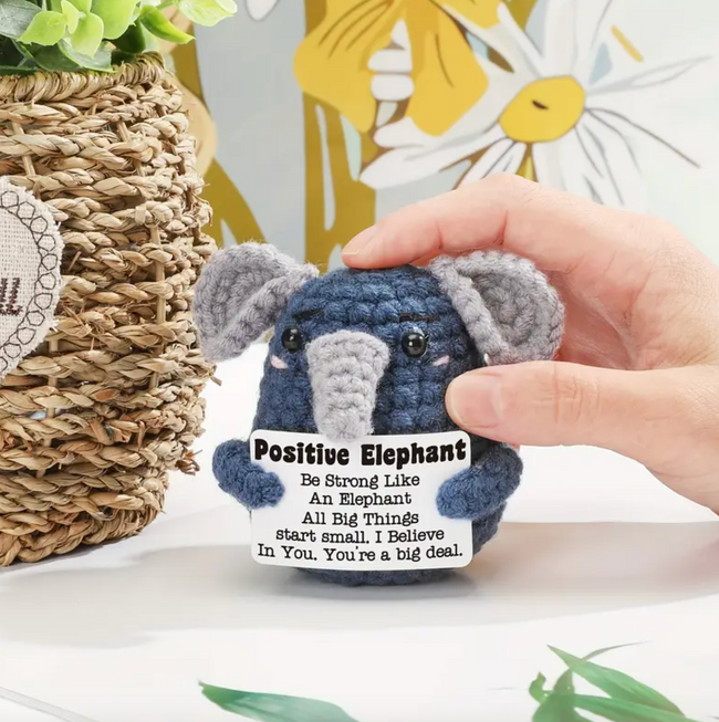 Handmade Positive Elephant Hover Image