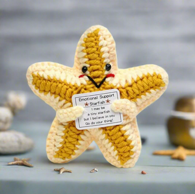 Handmade Emotional Support Starfish Hover Image