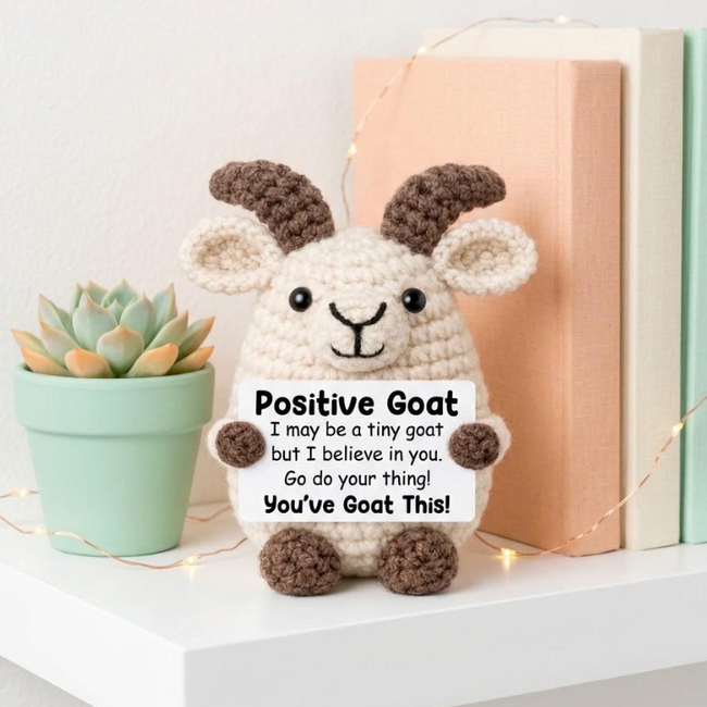 Handmade Positive Goat Hover Image