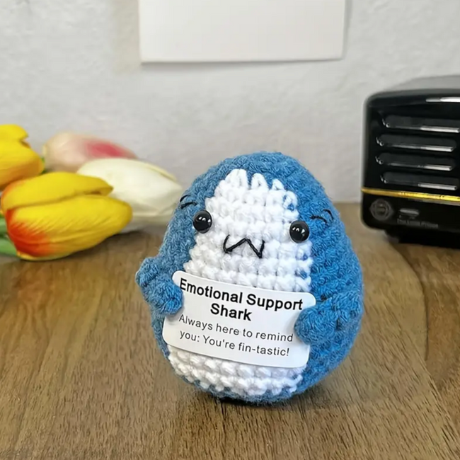 Handmade Emotional Support Shark Main Image