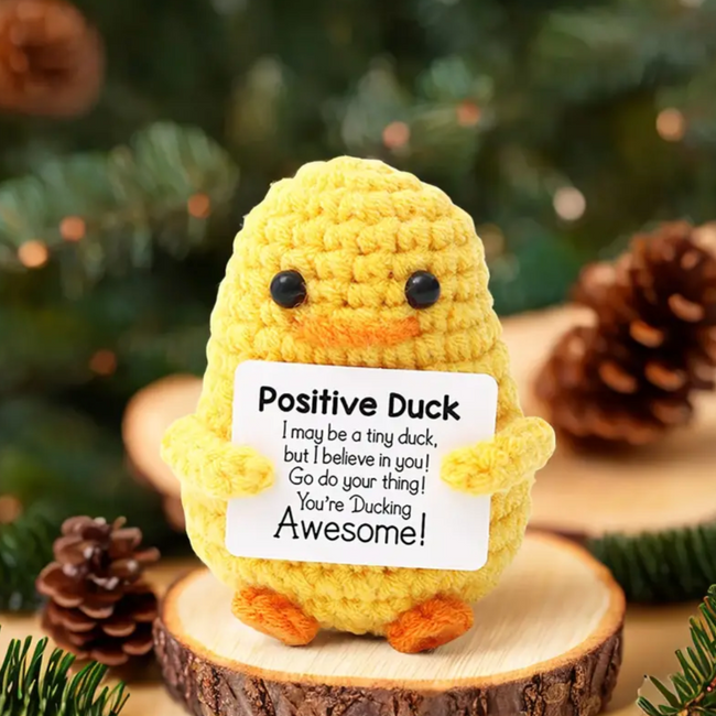 Handmade Positive Duck Hover Image