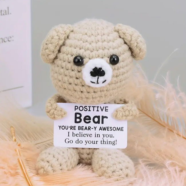 Handmade Positive Bear Hover Image