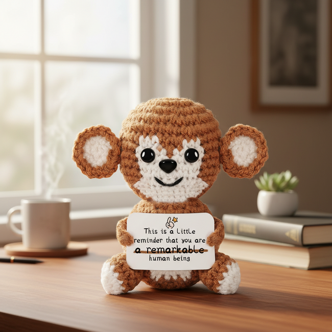 Handmade Positive Monkey Hover Image