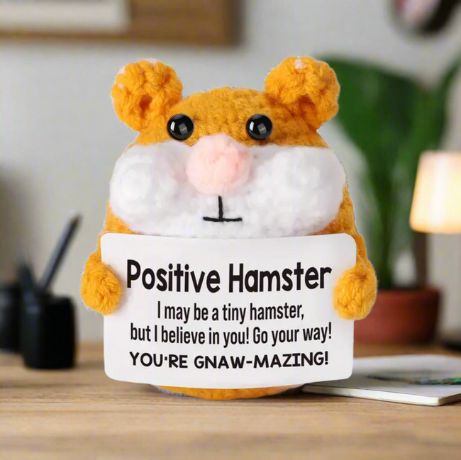 Handmade Positive Hamster Hover Image