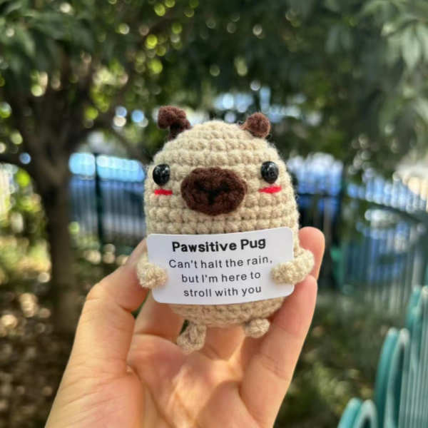Handmade Pawsitive Pug Hover Image
