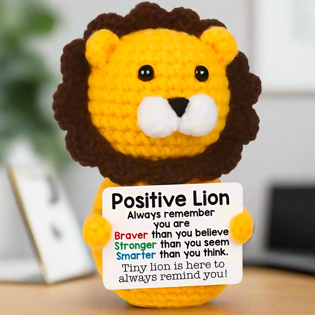 Handmade Positive Lion Hover Image