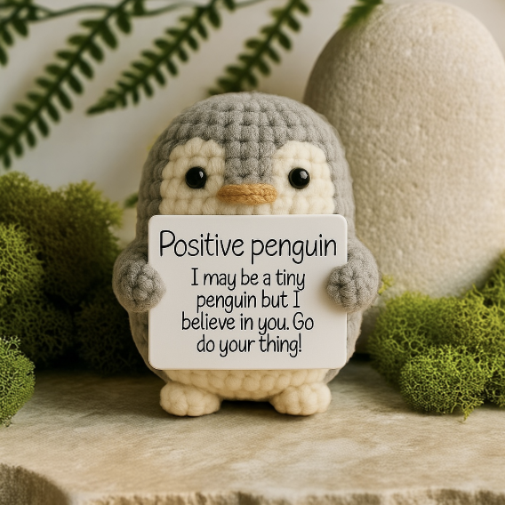 Handmade Positive Penguin Main Image