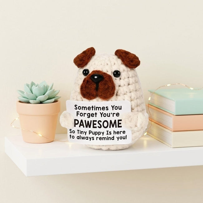 Handmade Positive Tiny Puppy Main Image