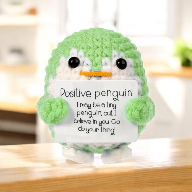 Handmade Jade The Positive Penguin Hover Image