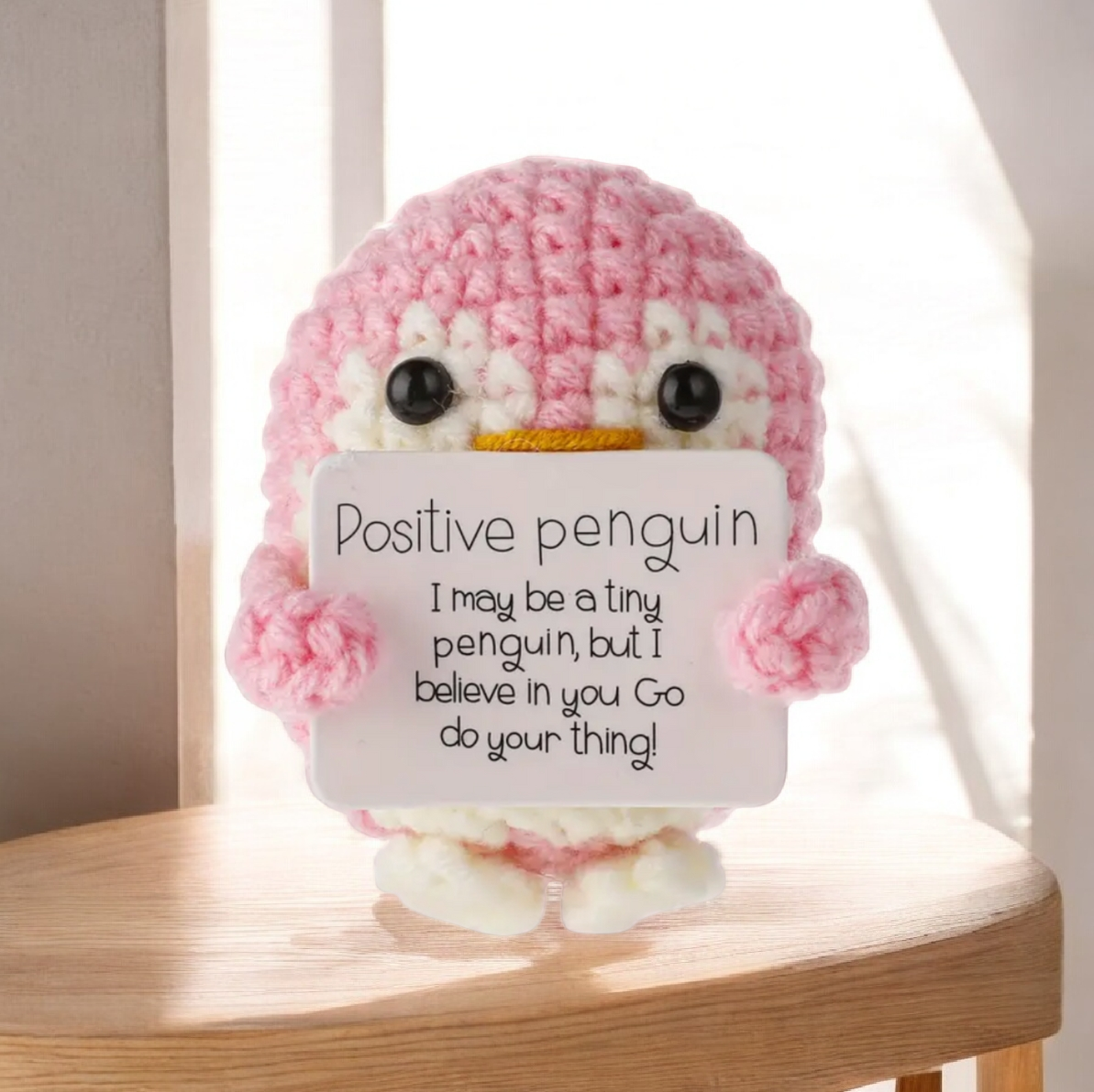 Handmade Penelope The Positive Penguin