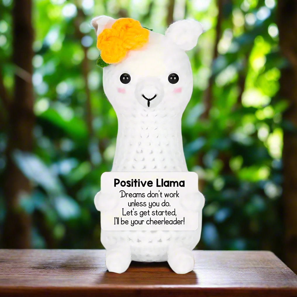 Handmade Positive Llama